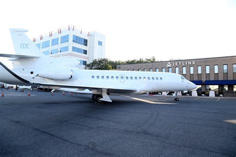Private jet terminal lounge at Teterboro Airport New Jersey 2024