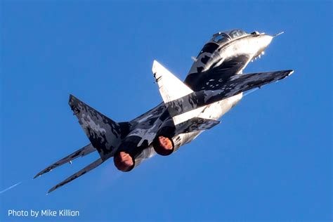 privately operated MiG-29 aggressor aircraft during training exercise