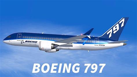 proposed concept image of boeing 797 nma aircraft