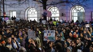 protest outside U.S. embassy in Ghana over new travel restrictions