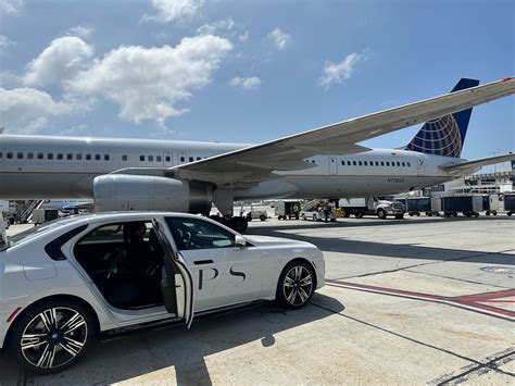 PS private terminal LAX suite interior BMW aircraft transfer