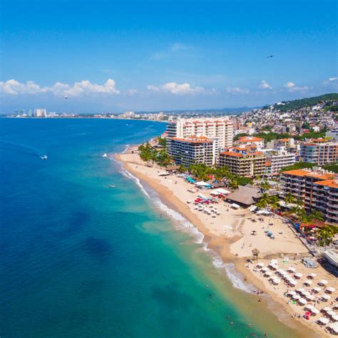 Puerto Vallarta resort coastline with Alaska Airlines vacation travelers