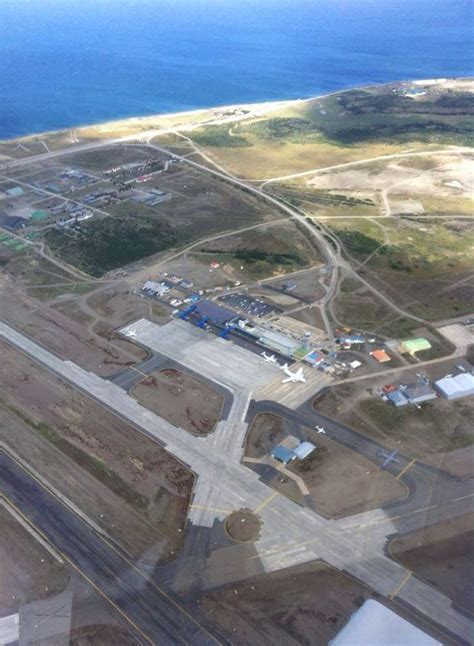 Punta Arenas airport with polar flight signage and Antarctic gear checks