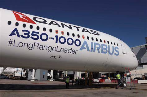 Qantas A350-1000ULR cargo limitations Project Sunrise fuel capacity