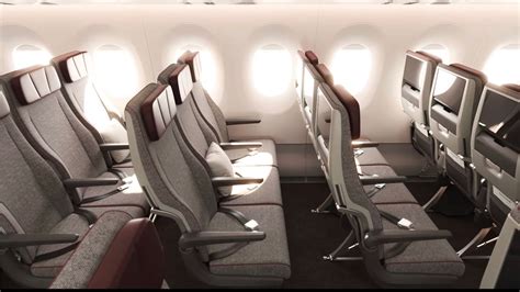 Qantas A350 premium economy seat