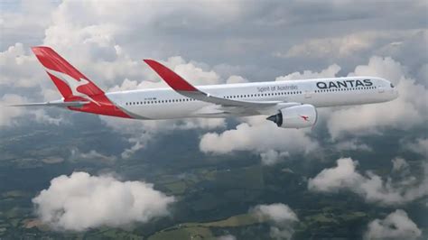 Qantas Airbus A350-1000 Project Sunrise concept aircraft in flight