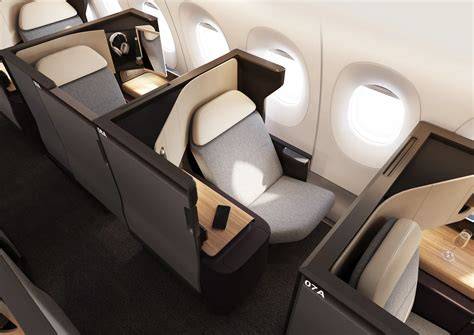 Qantas Airbus A350-1000ULR Project Sunrise aircraft cabin