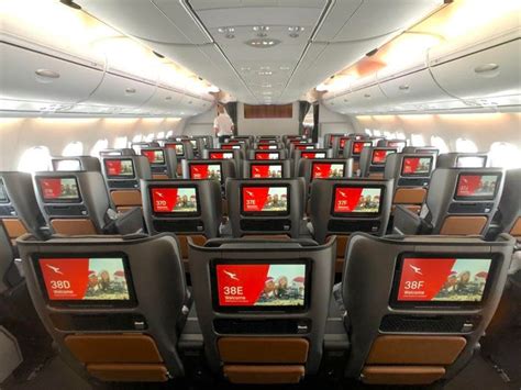qantas airbus a380 interior lounge 2025