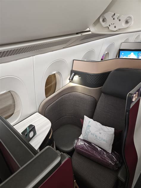 Qatar Airways A350-1000 Qsuite enclosed business class