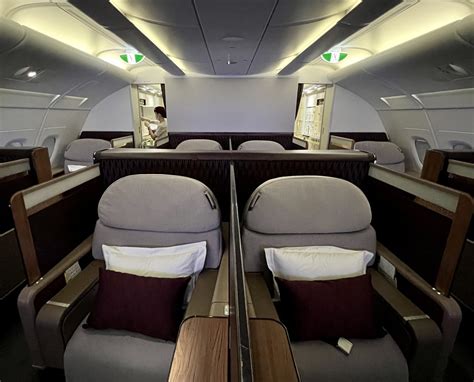 qatar airways a380 first class cabin