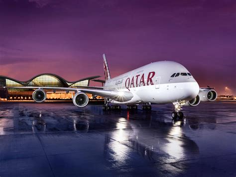 qatar airways aircraft at aleppo international airport post-relaunch