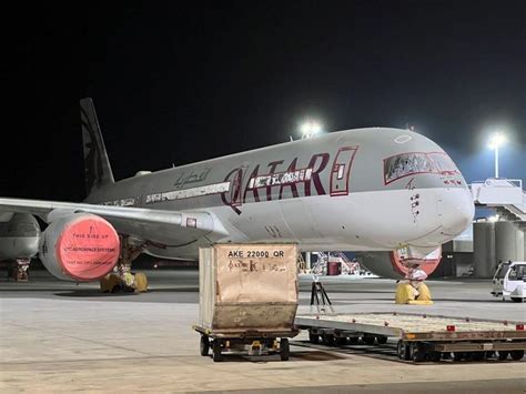Qatar Airways aircraft at gate in Doha amid partnership dependency with American Airlines