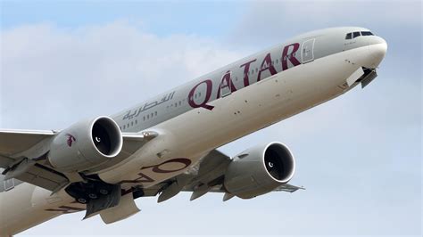 Qatar Airways Boeing 777-300ER at Doha Hamad International Airport international long haul route