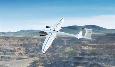 Quantum Systems Trinity UAV scanning a mountainous search zone
