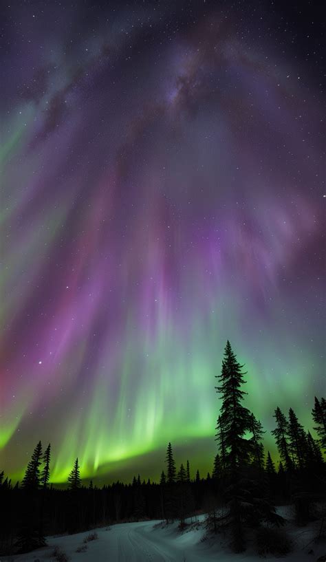 Queen Elizabeth passengers viewing Northern Lights from upper deck in Alaska