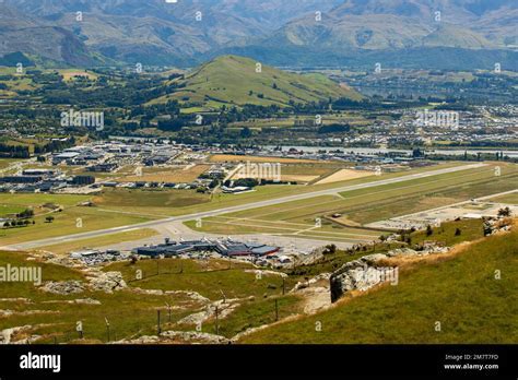 Queenstown Airport with Air New Zealand Aircraft in Peak Season