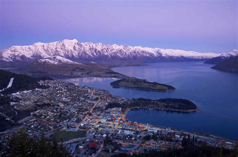 Queenstown Airport’s terminal with stunning views of The Remarkables