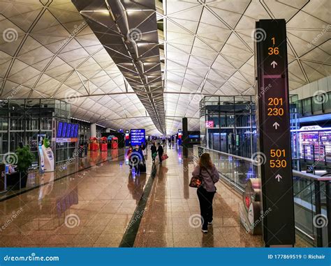 quiet airport terminal during January off-season travel