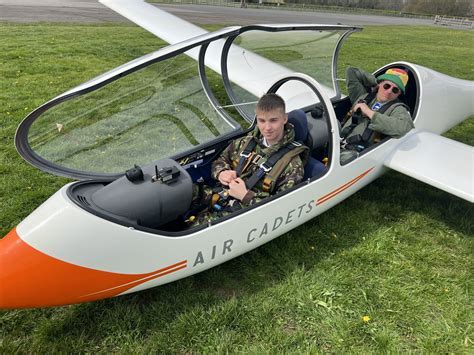 RAF Air Cadets gliding experience 2024 England