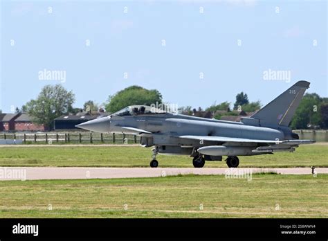 RAF Coningsby Eurofighter Typhoon Quick Reaction Alert Lincolnshire UK