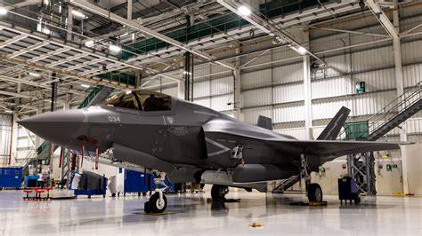 RAF Marham F-35B Lightning II operations and modern military pilot facilities