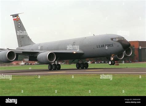 RAF Mildenhall KC-135 Stratotanker aircraft air refueling mission
