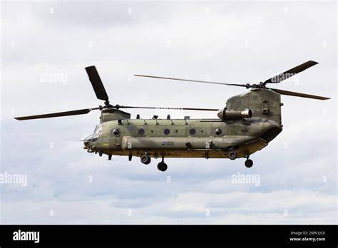 RAF Odiham Boeing CH-47 Chinook helicopter Hampshire UK