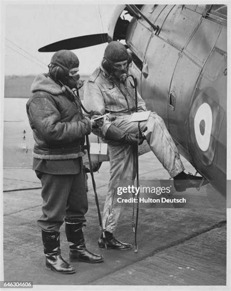 RAF training school pilots prepare for advanced flight sortie