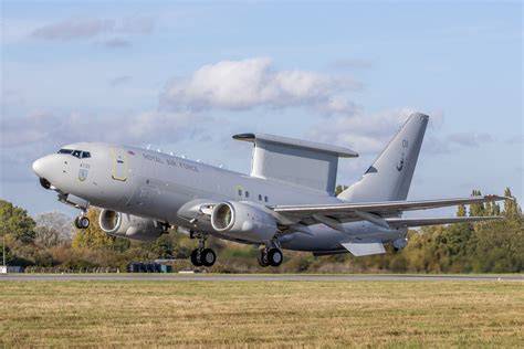 RAF Wedgetail stationed for maritime monitoring in North Sea region
