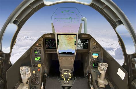 Rafale cockpit display showing advanced RBE2-AA radar targeting interface