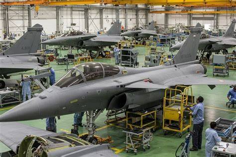 Rafale fighter jet Dassault Aviation assembly line France 300th aircraft 2025