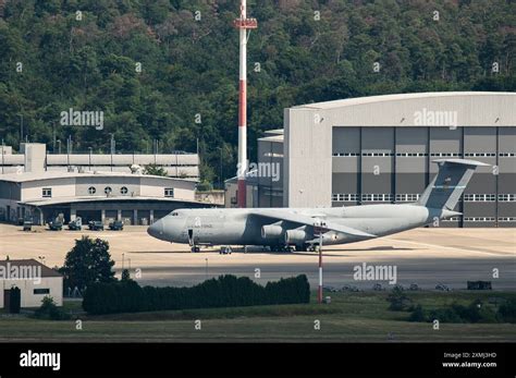 Ramstein Air Base aerial view transport aircraft Germany