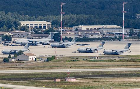 ramstein air base air mobility command aircraft in germany