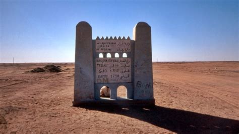 Reggane Algeria nuclear test site contaminated desert remnants