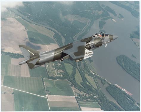 Regional naval delegates observing U.S. Southern Command exercises with Harrier jets
