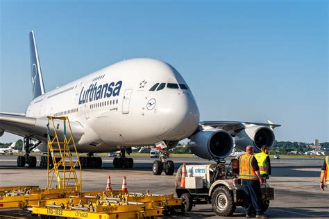 retired Airbus A380 aircraft storage airport maintenance facility