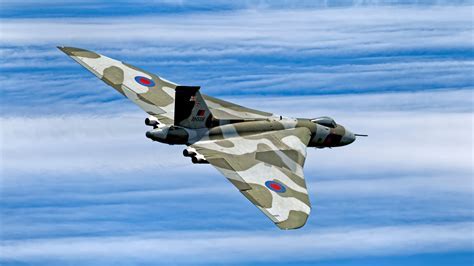 retired vulcan bomber under preservation highlighting cold war heritage