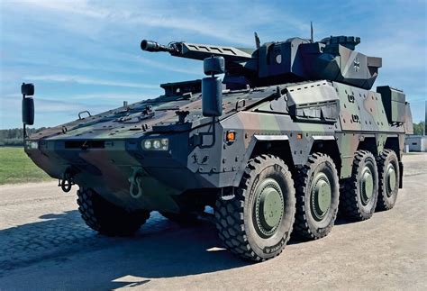 Rheinmetall Landsysteme facilities handling armored vehicle upgrades