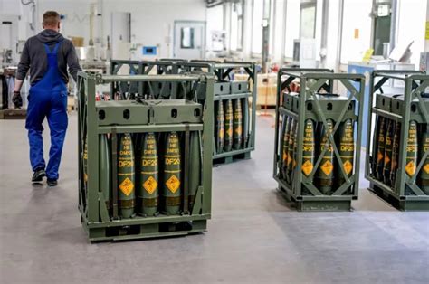 Rheinmetall plant ramping up production of Patriot missile components in Germany