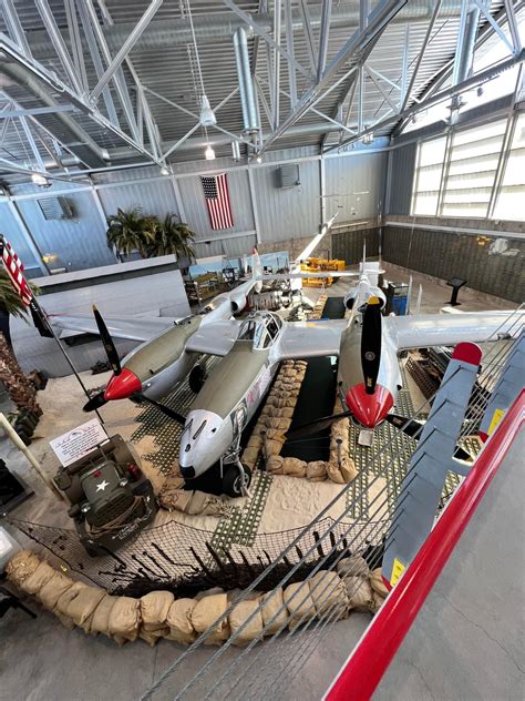 Richard Bong Memorial Museum Wisconsin P-38 Lightning replica