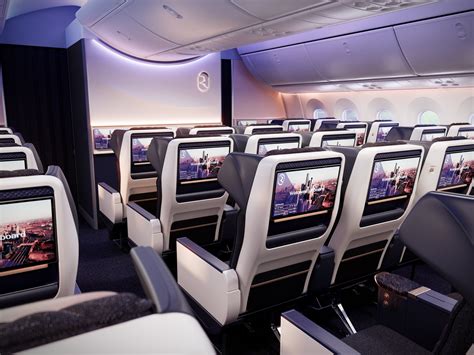 Riyadh Air First Class cabin mockup inside Airbus A350-1000