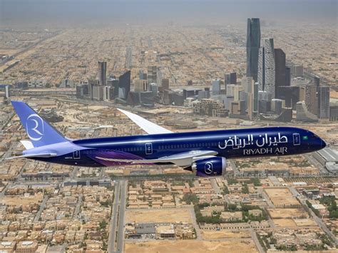 Riyadh Air global hub strategy presentation with Boeing 787 fleet growth