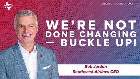 robert jordan southwest ceo discussing network evolution at press conference