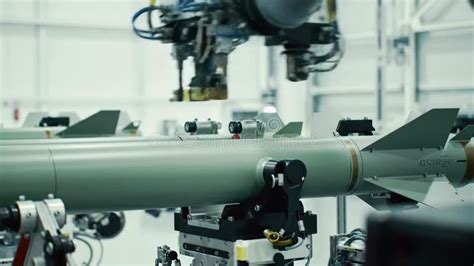 robotic automation in missile manufacturing facility