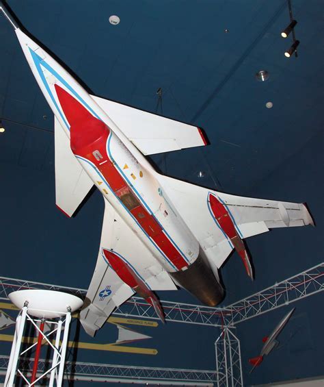Rockwell HiMAT in wind‑tunnel paint scheme