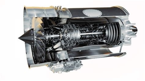 Rolls-Royce Pearl 700 engine mounted on Gulfstream G700 wing