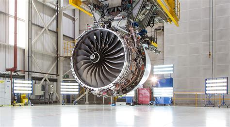 Rolls-Royce Trent XWB engine in final inspection phase before delivery