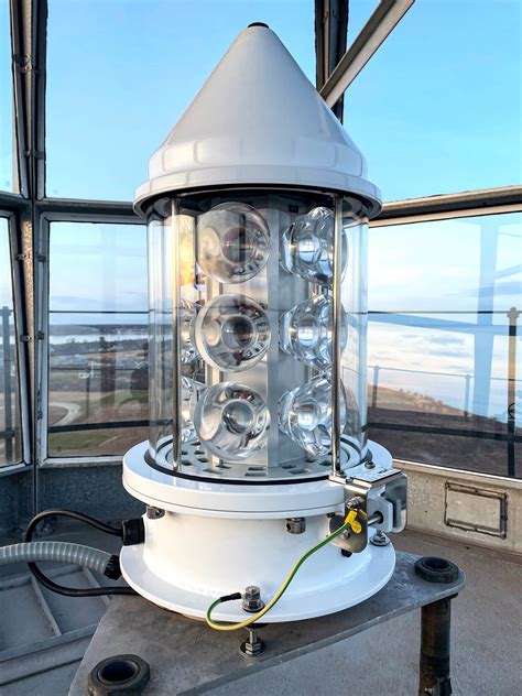 rotating beacon aerial lighthouse at RAF Cranwell above the main hall dome