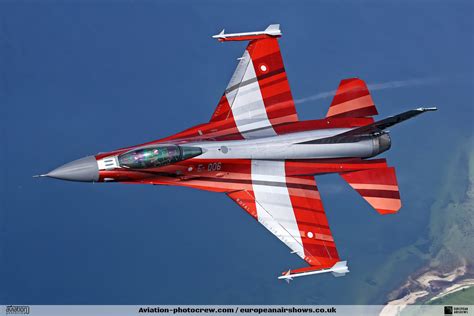 Royal Danish Air Force F-35 replacing F-16 fleet transition phase