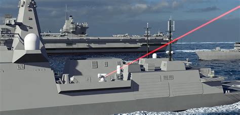 Royal Navy’s Type 45 Destroyer preparing for DragonFire laser system installation